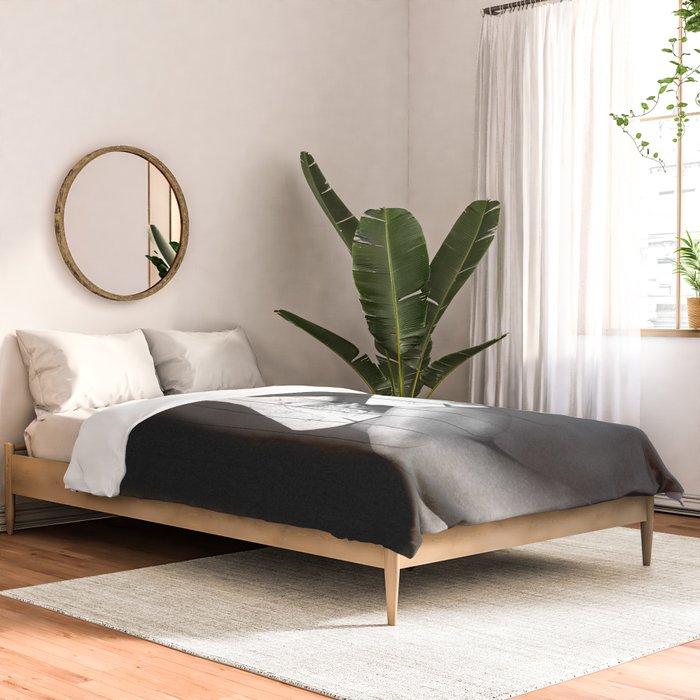 These Boots - Noir / Black & White Comforter Gallery Image 2