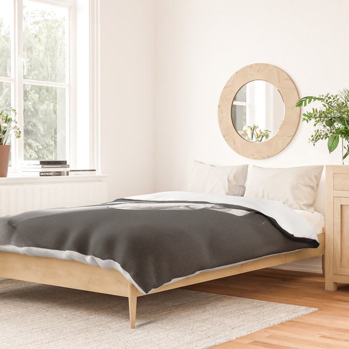 These Boots - Noir / Black & White Duvet Cover Gallery Image 2