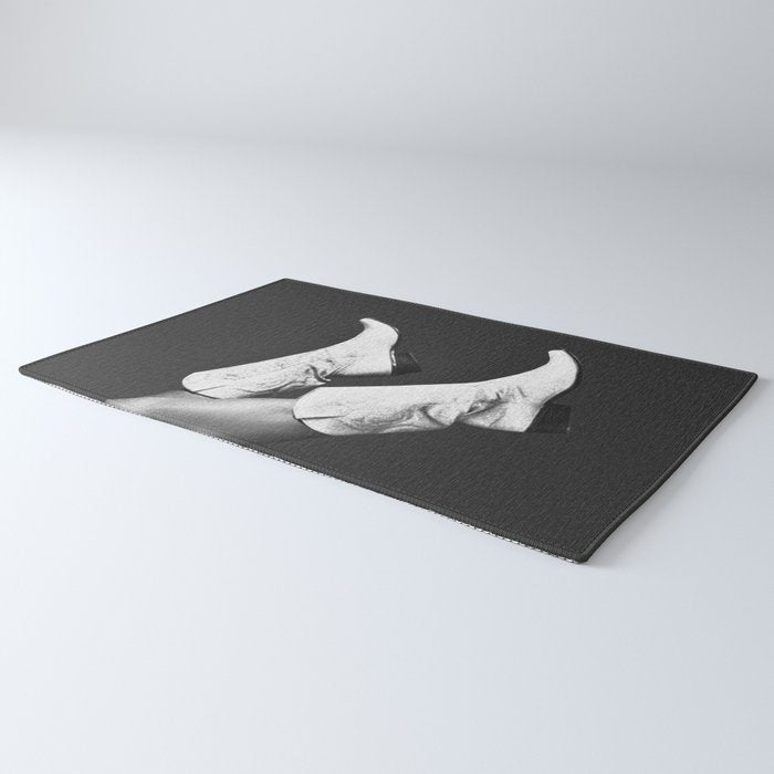 These Boots - Noir / Black & White Rug Gallery Image 3