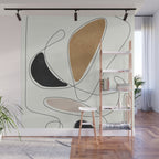 Thin Flow III Wall Mural Gallery Image 1