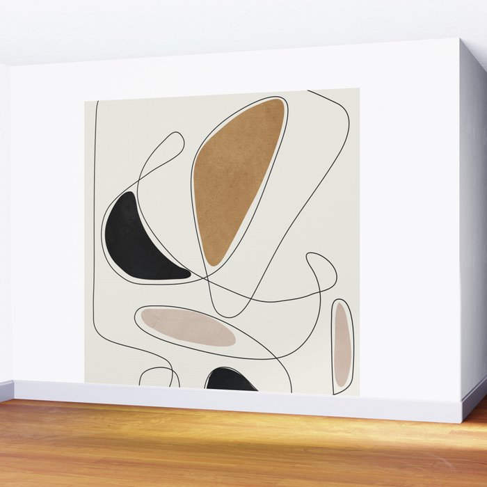 Thin Flow III Wall Mural Gallery Image 2