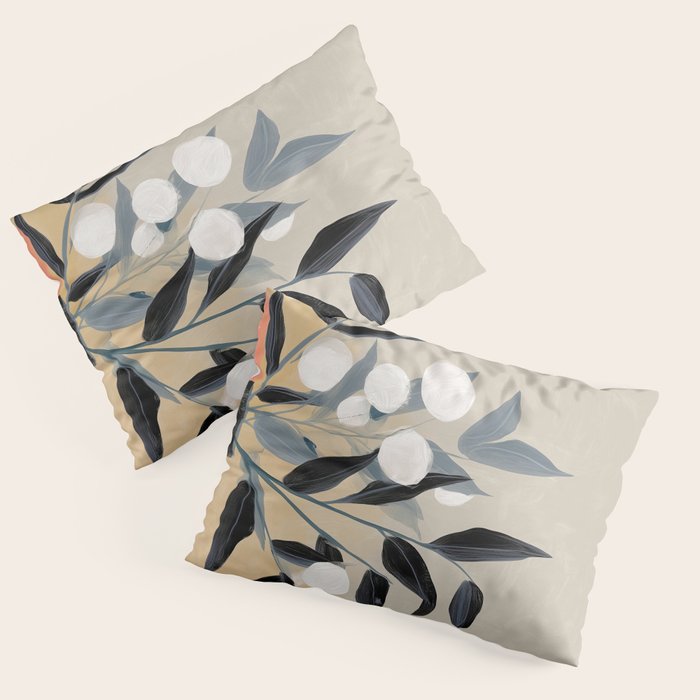 Sienna Blooms Pillow Sham Gallery Image 1