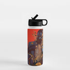 Midnight Jazz in New Orleans Water Bottle Gallery Image 1