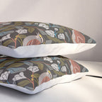 Sparrows And Apple Blossoms Pillow Sham Gallery Image 3