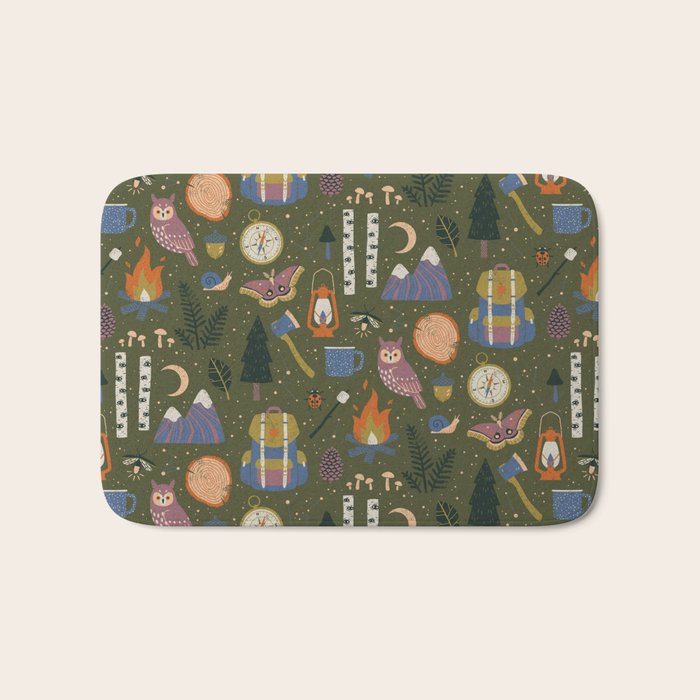 Into the Woods Bath Mat Gallery Image 1