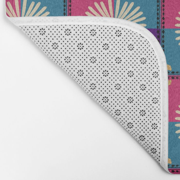 Fire Blossom Bath Mat Gallery Image 2