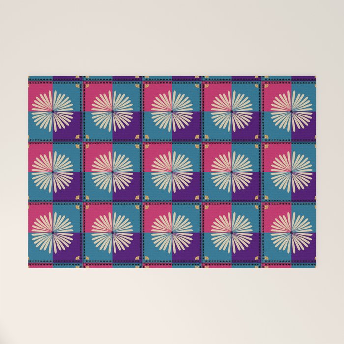 Fire Blossom Welcome Mat Gallery Image 1