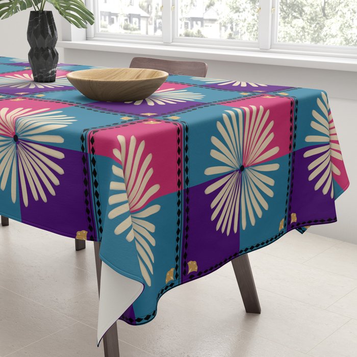 Fire Blossom Tablecloth Gallery Image 3