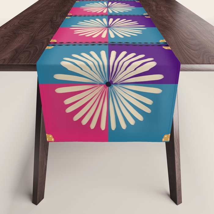 Fire Blossom Table Runner Gallery Image 1