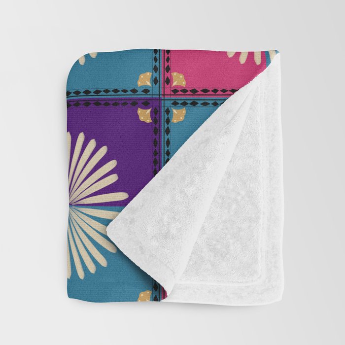 Fire Blossom Throw Blanket Gallery Image 3