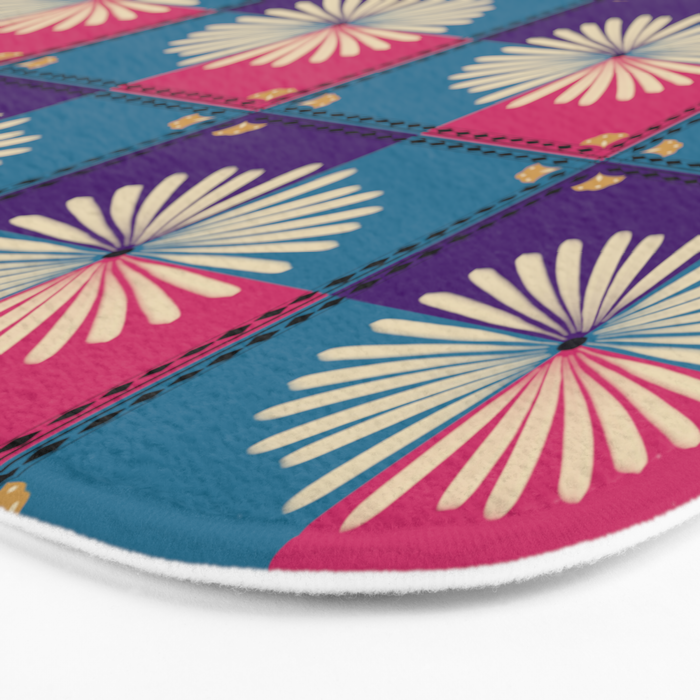 Fire Blossom Bath Mat Gallery Image 3