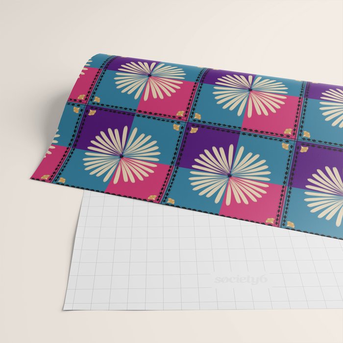 Fire Blossom Wrapping Paper Gallery Image 2