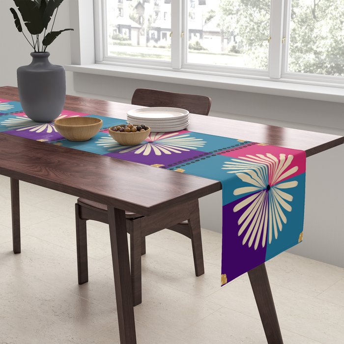 Fire Blossom Table Runner Gallery Image 2