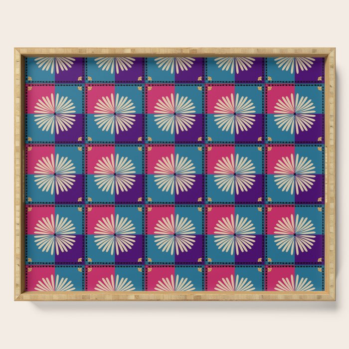 Fire Blossom Serving Tray Gallery Image 1
