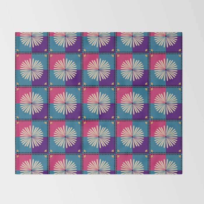 Fire Blossom Throw Blanket Gallery Image 2