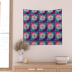 Fire Blossom Wall Tapestry Gallery Image 2