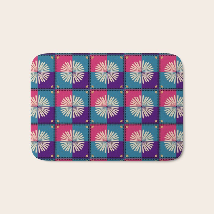Fire Blossom Bath Mat Gallery Image 1