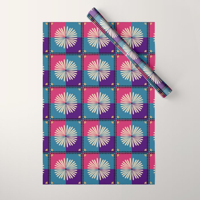 Fire Blossom Wrapping Paper Gallery Image 1