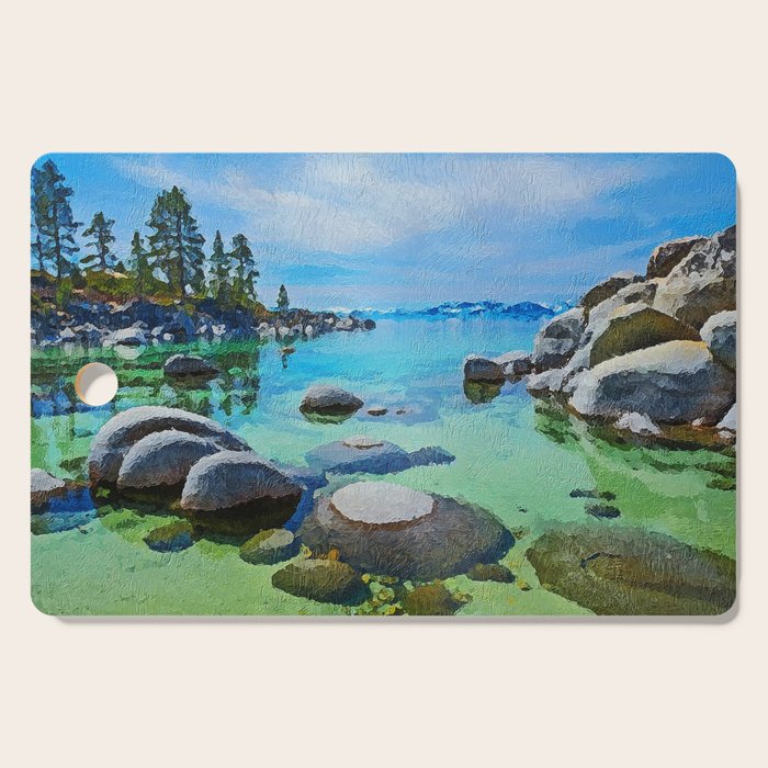 Lake Tahoe Cutting Board Gallery Image 1