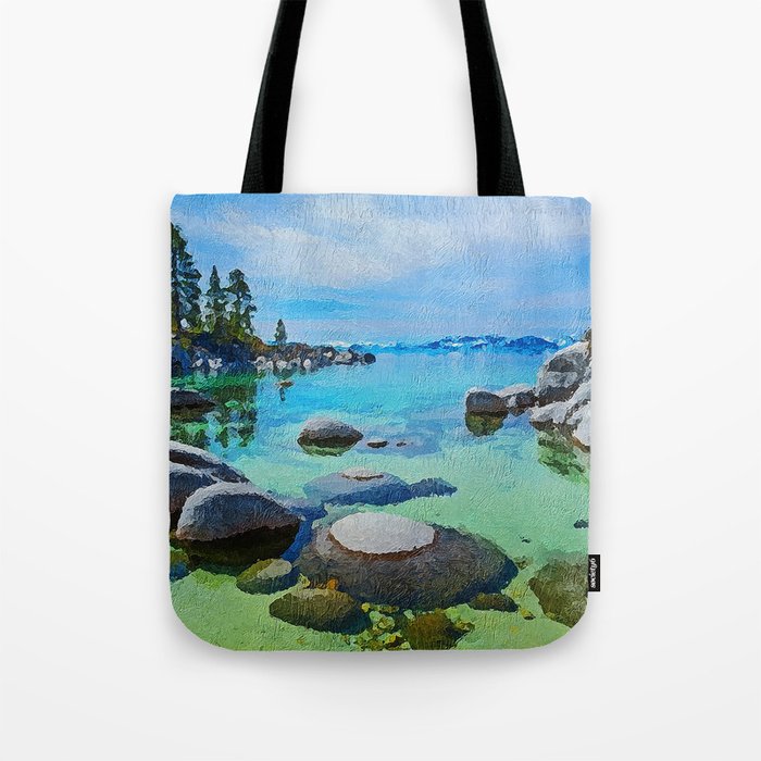 Lake Tahoe Tote Bag Gallery Image 1