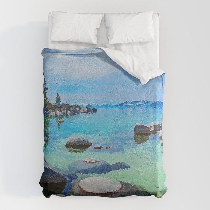 Lake Tahoe Duvet Cover Gallery Image 6