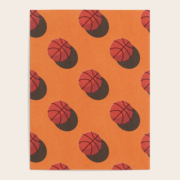 BALLS Basketball - indoor - pattern Poster Gallery Image 4