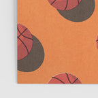 BALLS Basketball - indoor - pattern Poster Gallery Image 3
