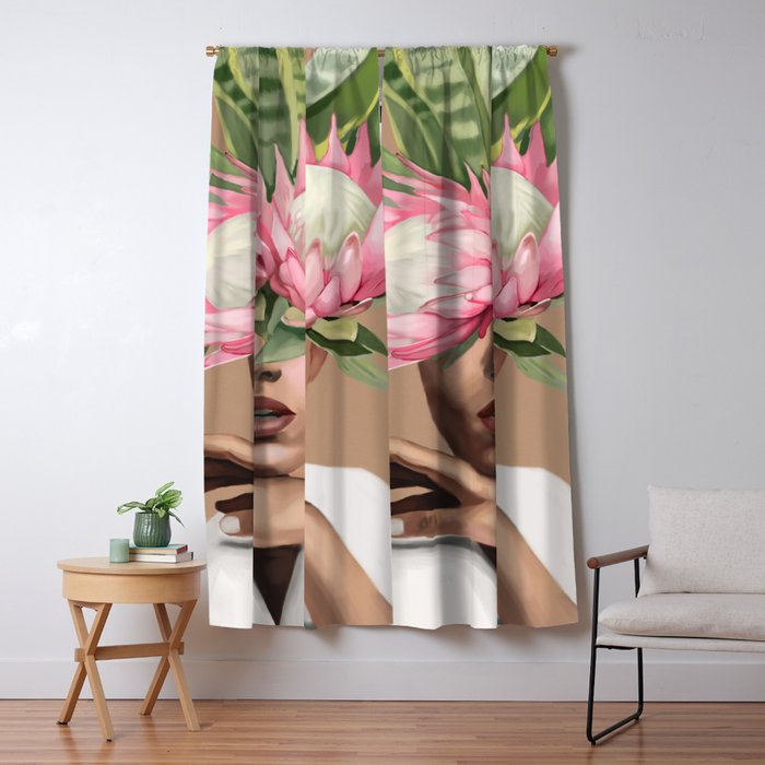 Floral Elegance 1 Window Curtain Gallery Image 5