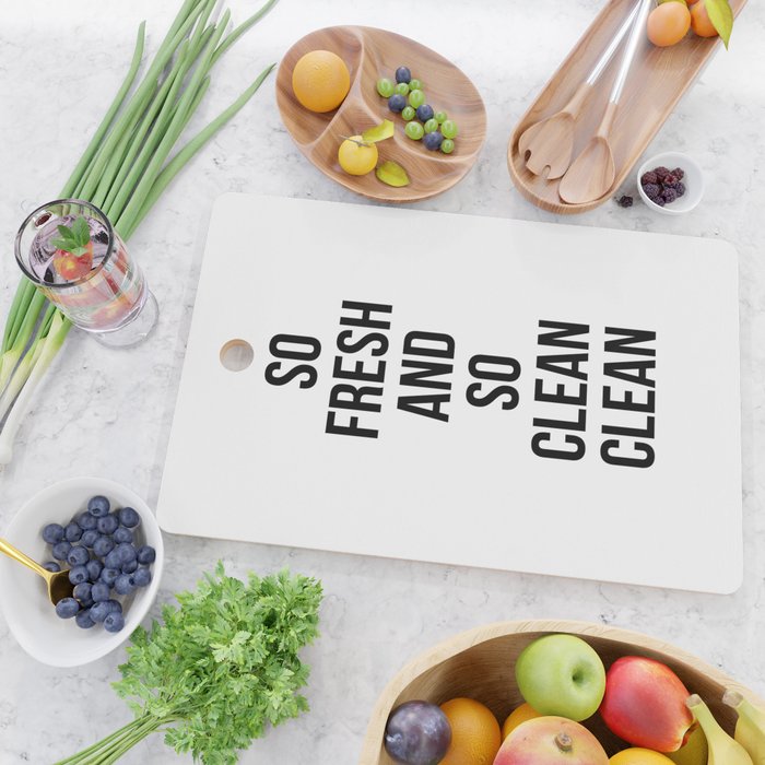 So Fresh And So Clean Clean Cutting Board Gallery Image 2