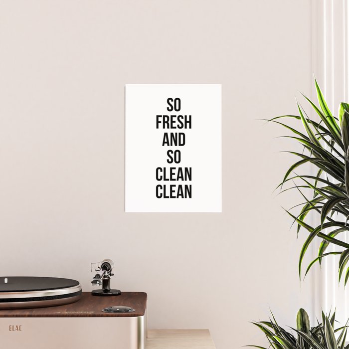 So Fresh And So Clean Clean Poster Gallery Image 2