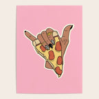 PIZZA SHAKA (DARK) Poster Gallery Image 4