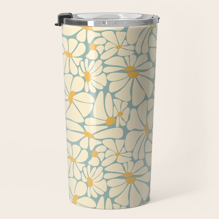 Flower Market Stockholm - Matisse Inspired Travel Mug Gallery Image 3
