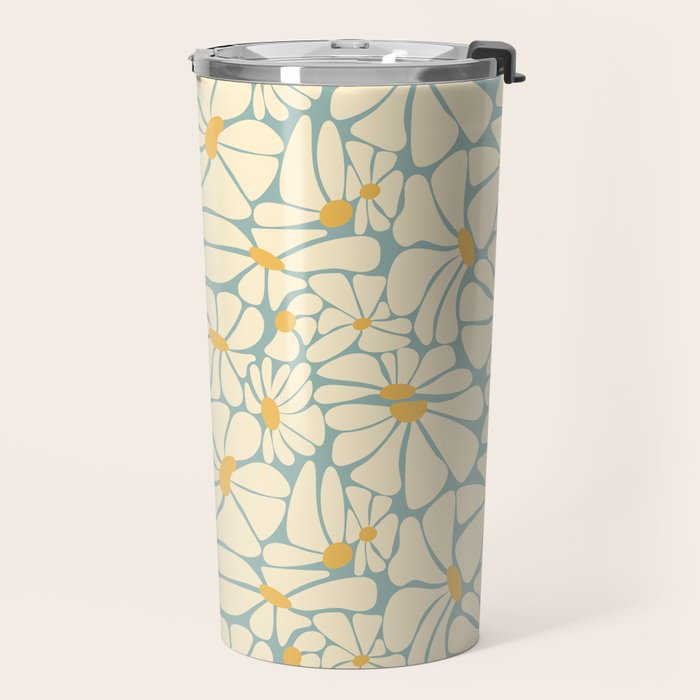 Flower Market Stockholm - Matisse Inspired Travel Mug Gallery Image 2