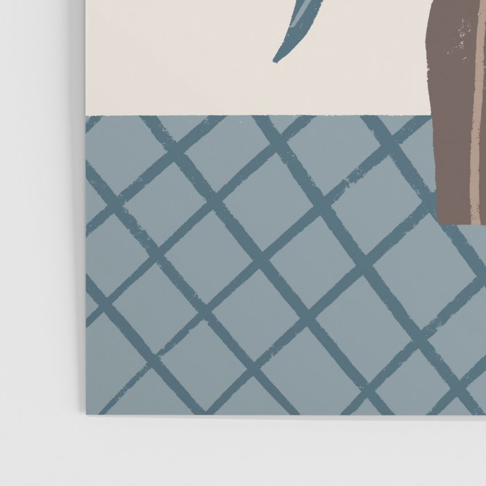 Earthy Modern Vase with Florals Poster Gallery Image 3