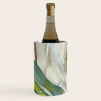 abstract pastel leaves Wine Chiller Gallery Image 2
