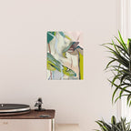 abstract pastel leaves Poster Gallery Image 2