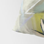 abstract pastel leaves Pillow Sham Gallery Image 4