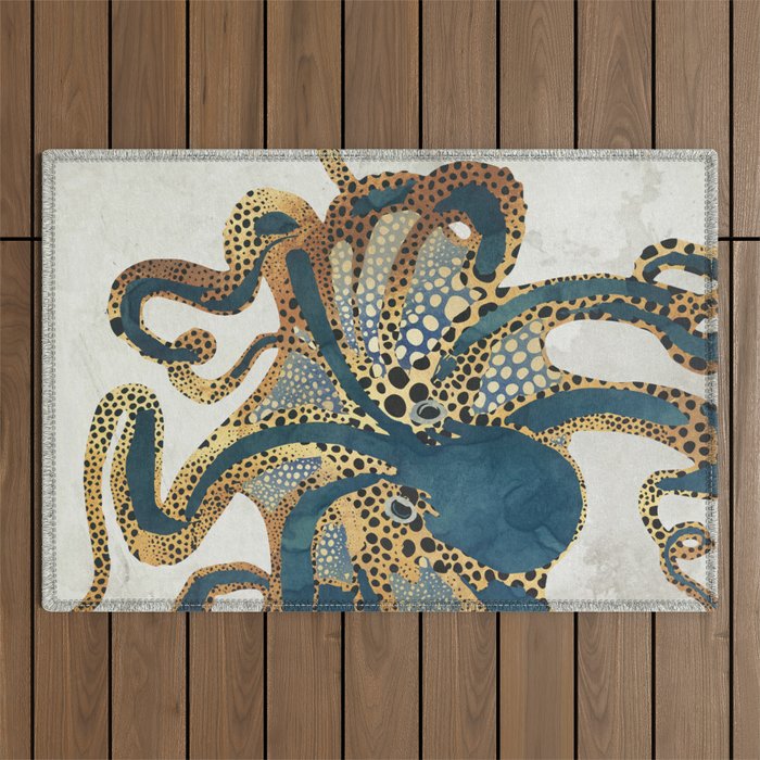 Underwater Dream VI - Vertical Outdoor Rug Gallery Image 1