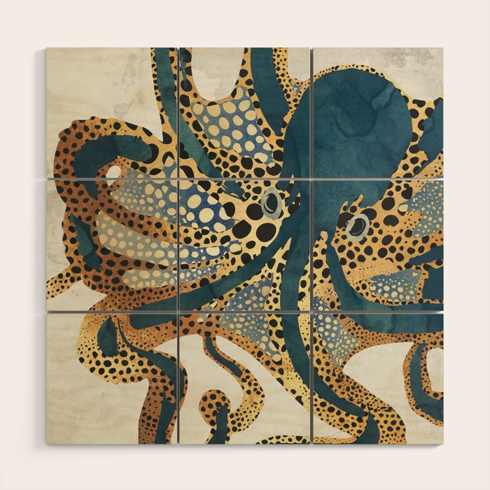 Underwater Dream VI - Vertical Wood Wall Art Gallery Image 1