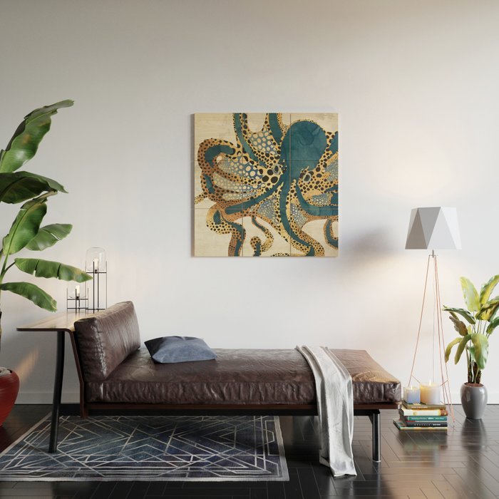 Underwater Dream VI - Vertical Wood Wall Art Gallery Image 2