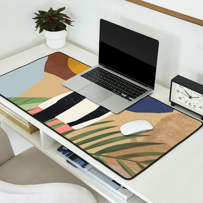 Tropical Girl 2 Desk Mat Gallery Image 2