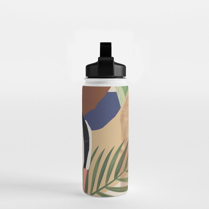 Tropical Girl 2 Water Bottle Gallery Image 2