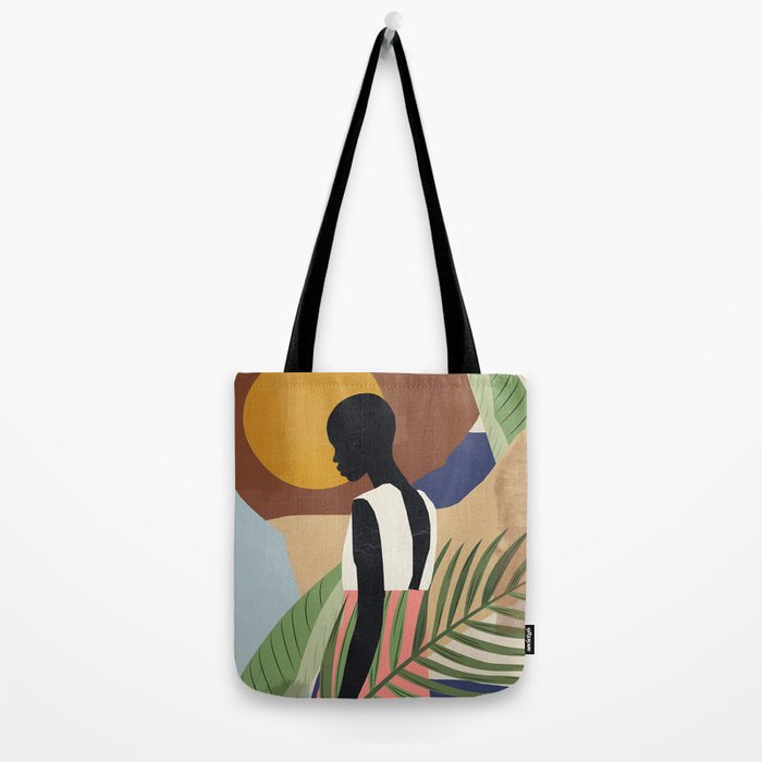 Tropical Girl 2 Tote Bag Gallery Image 2