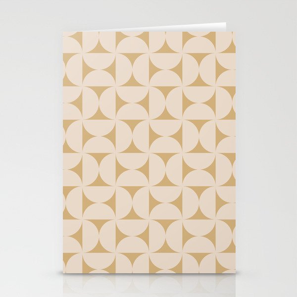 Bauhaus Mid Century Modern Geometric Pattern X Stationery Card Gallery Image 2