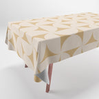 Bauhaus Mid Century Modern Geometric Pattern X Tablecloth Gallery Image 1