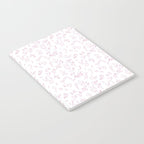 Pink romantic wildflowers Notebook Gallery Image 2