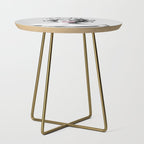 Medusa blowing pink bubblegum bubble II Side Table Gallery Image 1
