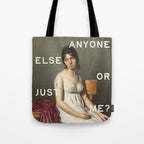 Anyone Else Or Just Me? Funny Quote Tote Bag Gallery Image 1