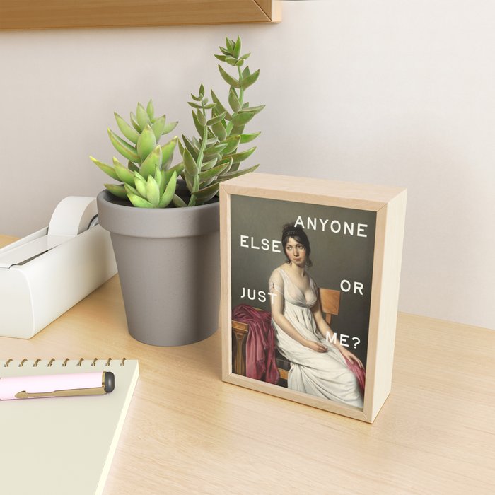 Anyone Else Or Just Me? Funny Quote Mini Art Print Gallery Image 2
