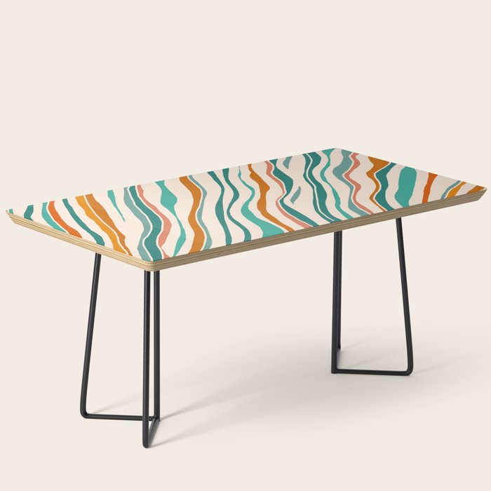 Southwest Abstract Stripes Coffee Table Gallery Image 1